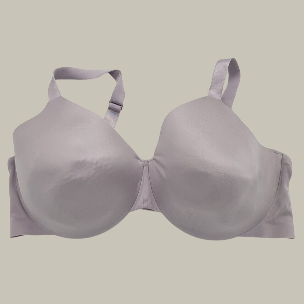 Vanity Fair Underwire Bra Full Figure Smoothing Back 76207 Lavender Purple 42DD